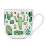 Mug Porcelana Succulent Garden